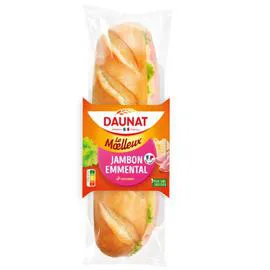 DAUNAT Sandwich jambon emmental 230g