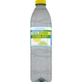 MONOPRIX Boisson saveur citron-citron vert 1,5l
