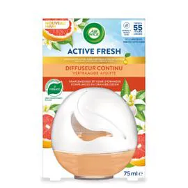 AIR WICK Désodorisant Diffuseur Continu Pamplemousse & Fleur D'Oranger Active Fresh 75ml