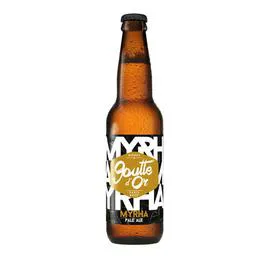 LA GOUTTE D'OR Bière Myrha 5% vol. 330ml