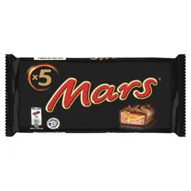 MARS Barres chocolatées au caramel 225g