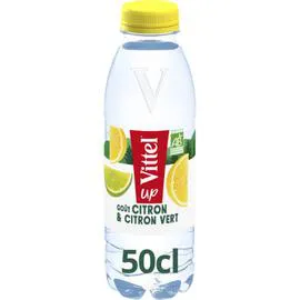 VITTEL Up - Eau aromatisée citron citron vert BIO 50cl