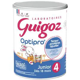 NESTLÉ, GUIGOZ Lait bébé 4eme âge Optipro 900g