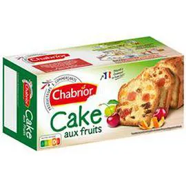CHABRIOR Cake aux fruits 300g