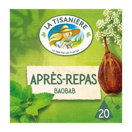 LA TISANIÈRE Infusion menthe anis-vert verveine 37,5g