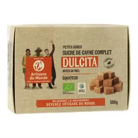 ARTISANS DU MONDE Sucre de canne complet en morceaux Bio 500g