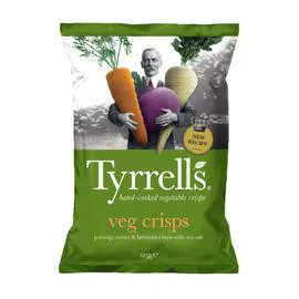 TYRRELL'S Chips de légumes 125g