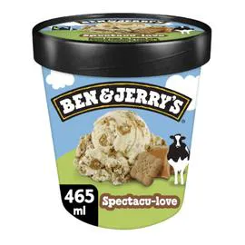 BEN & JERRY'S Crème glacée Spectaculove 392g