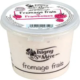 ISIGNY STE MÈRE Fromage frais framboises 500g