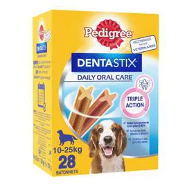 PEDIGREE Récompense pour chien Sticks Dentastix chien médium 28x25,7g