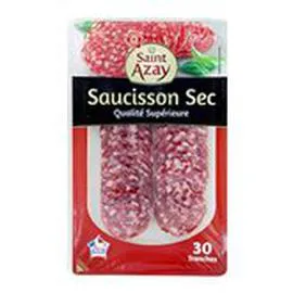 MARQUE REPÈRE, SAINT-AZAY Saucisson sec 30 tranches 100g