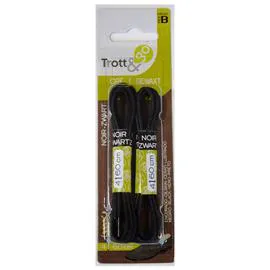 LA BROSSE ET DUPONT, TROTT & GO Lacet Cires Noir60 2Paires l'unité