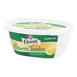 MARQUE REPÈRE, LES CROISÉS Beurre Tendre Demi-sel - 80% MG 250g