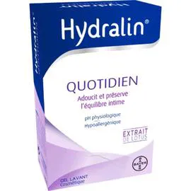 BAYER, HYDRALIN Gel lavant Quotidien intime lotus 100ml