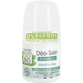 LÉA NATURE, SO'BIO ÉTIC Déodorant fraîcheur menthe 50ml