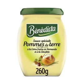 BÉNÉDICTA Sauce spéciale pommes de terre 260g