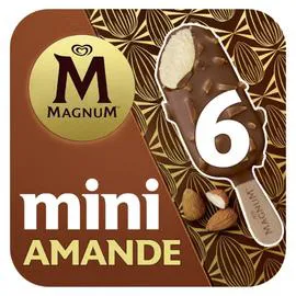 MAGNUM Glace Mini Bâtonnet Amande 266ml
