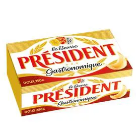 PRÉSIDENT Beurre Doux Gastronomique 250g