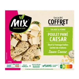 MIX BUFFET Salade Caesar penne Oeuf et fromage 320g