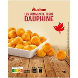 AUCHAN Pommes de terre dauphine 750g