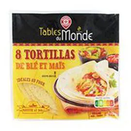 MARQUE REPÈRE, TABLES DU MONDE Tortillas De maïs 320g