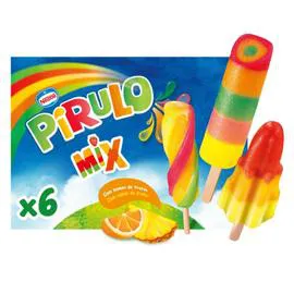 PIRULO Glaces à l'eau Mix 300g