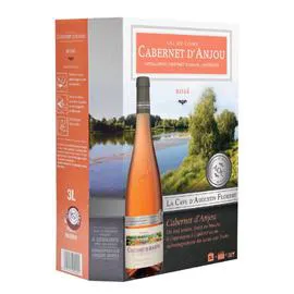 LA CAVE D'AUGUSTIN FLORENT Vin Rosé Val de Loire AOP Cabernet d'Anjou 3l