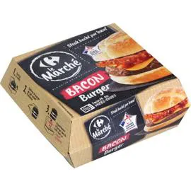 CARREFOUR LE MARCHÉ Burger Bacon 180g