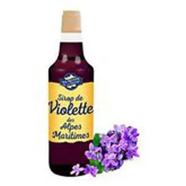 NOS RÉGIONS ONT DU TALENT Sirop Violette Alpes Maritimes 70cl