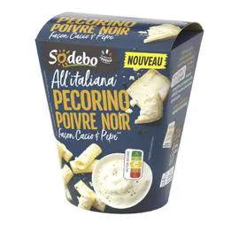 SODEBO Pasta box all'italiana pecorino poivre noir 280g