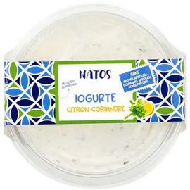NATOS Iogurte citron coriandre 180g