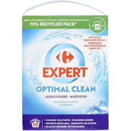 CARREFOUR EXPERT Lessive Poudre Fraîcheur Alpine 3,25kg