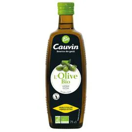 CAUVIN Huile d'olive bio Fruitée vert 75cl