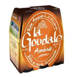 LA GOUDALE Bière ambrée à l'ancienne 6x25cl