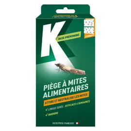 K VÉGÉTAL Pièges Anti-mites Alimentaires Attire et Neutralise 15g