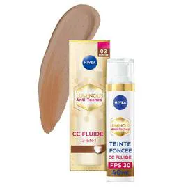 NIVEA Nivea CC Crème Fluide Anti-Täches Teinte Foncée FPS30 Luminous 630 40ml