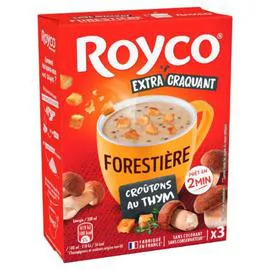 ROYCO Soupe déshydratée forestière et croutons au thym 601g