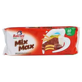 BALCONI Gâteaux mini génoises cacao 10x35g