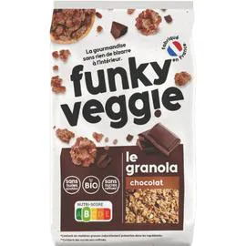 FUNKY VEGGIE Biscuit granola chocolat Bio 300g