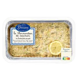 MAISON BRIAU Plat cuisiné parmentier au saumon 750g