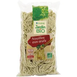 LÉA NATURE, JARDIN BIO ÉTIC Nouilles chinoises aux Oeufs Bio 250g