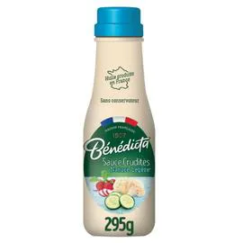BÉNÉDICTA Sauce crudités nature 295g
