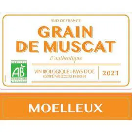 GÉRARD BERTRAND Vin blanc Muscat moelleux 75cl