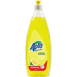 APTA Liquide vaisselle dégraissant Original vinaigre et citron 750ml