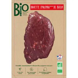 COMPTOIR DES VIANDES BIO Bio La Viande Bavette x1 130g