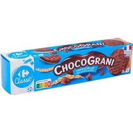 CARREFOUR CLASSIC' Biscuits nappés chocolat au lait 200g