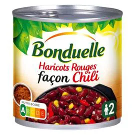 BONDUELLE Haricots rouges façon chili 400g