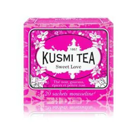KUSMI TEA Sweet Love Bio X20 Sachets Mousseline 40g