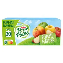 MATERNE, POM'POTES Compote pomme nature 20x90g