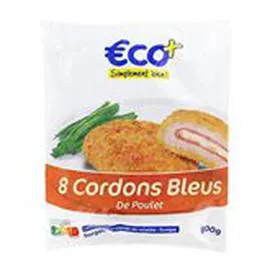 ECO+ Cordon bleu de dinde 800g